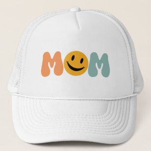 Mum Smile Face Trucker Hat