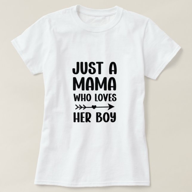 Mum son matching outfit Mothers Day Gift T-Shirt (Design Front)