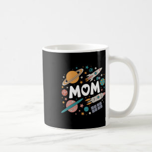 Mum Space Galaxy Mothers Day Birthday Family Match Coffee Mug