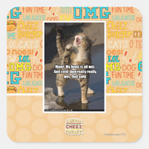Mum! Square Sticker