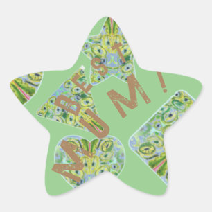 Mum! Star Sticker