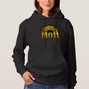 Mum Strong Fearless Loving Warm Selfless Sunflower Hoodie