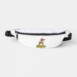 Mum Sunflower Safari Africa Animals Kids Cute Baby Bum Bags