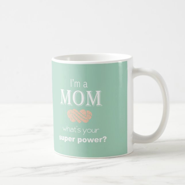 Mum super power Mug Mother's Day (Right)