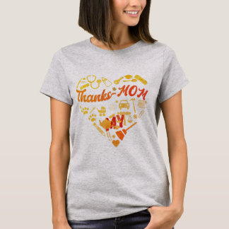 Mum T-shirt Print "Thanks My Mum"