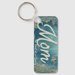 Mum: The Heart of Our Family Key Ring