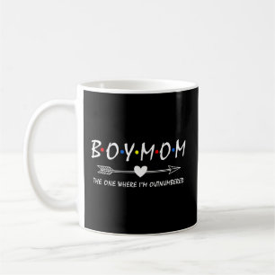 Mum The One Where Im Outnumbered Mama Mum Of Coffee Mug