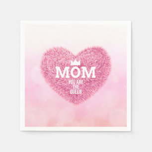 Mum The Queen Mother's Day   Napkin