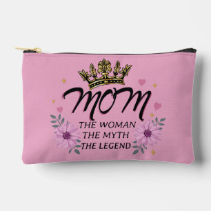 Mum The Woman The Myth The Legend Accessory Pouch
