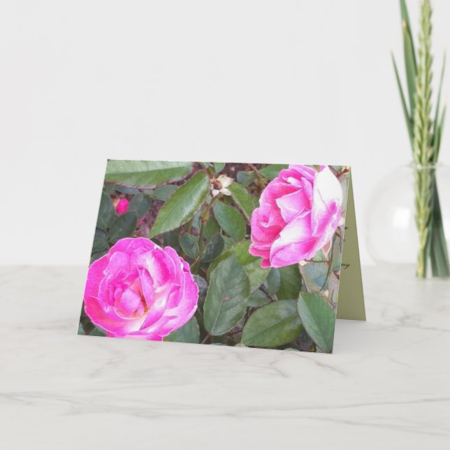 Mum: thinking of you from afar card (Front)