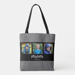 Mum Three Photo Tote Bag