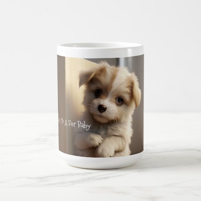 Mum To A Fur Baby Coffee Mug (Center)