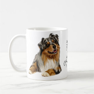 Mum to An Ausshole- Australian Shepherd Mug