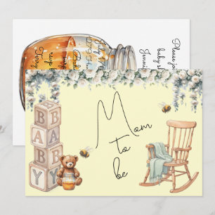 Mum To Be Baby Shower Digital Download Invitation