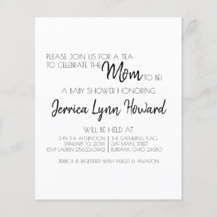 Mum-To-Be Baby Shower Invitation Flyer