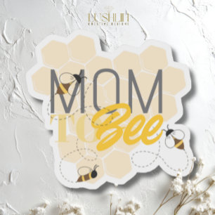 Mum TO Be Bee Themed Yellow Honey Comb Babyshower