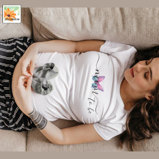 mum to be Gender reveal party matching T-Shirt