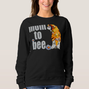 Mum To Be Mum To Bee Bees & Gnomes Pregnancy Mothe Sweatshirt