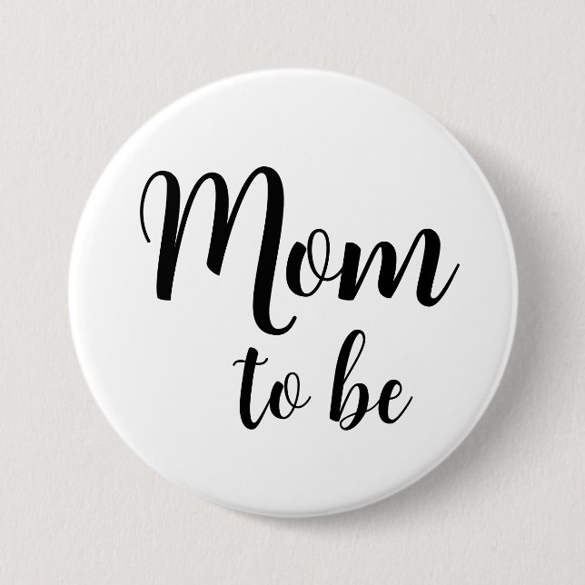 Mum to be Pin Button (Front)