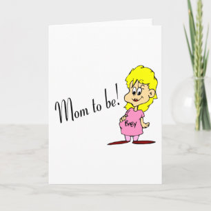 Mum To Be (Pregnant Woman) Announcement