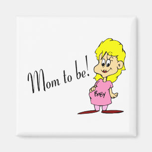 Mum To Be (Pregnant Woman) Magnet