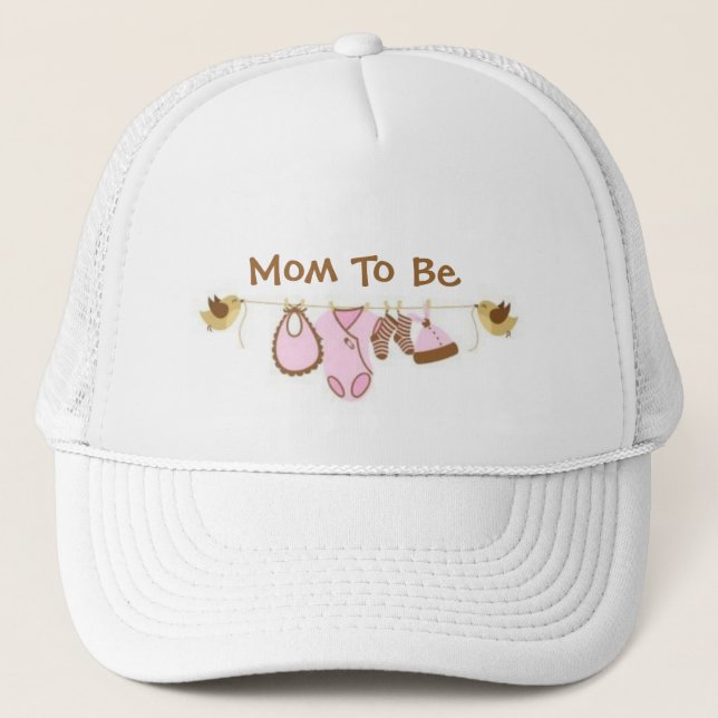 Mum To Be Trucker Hat (Front)