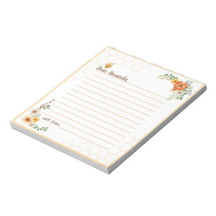 Mum to bee Baby to bee Time Capsule Notepad