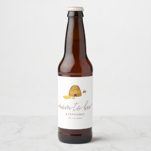 Mum to Bee Beer Label