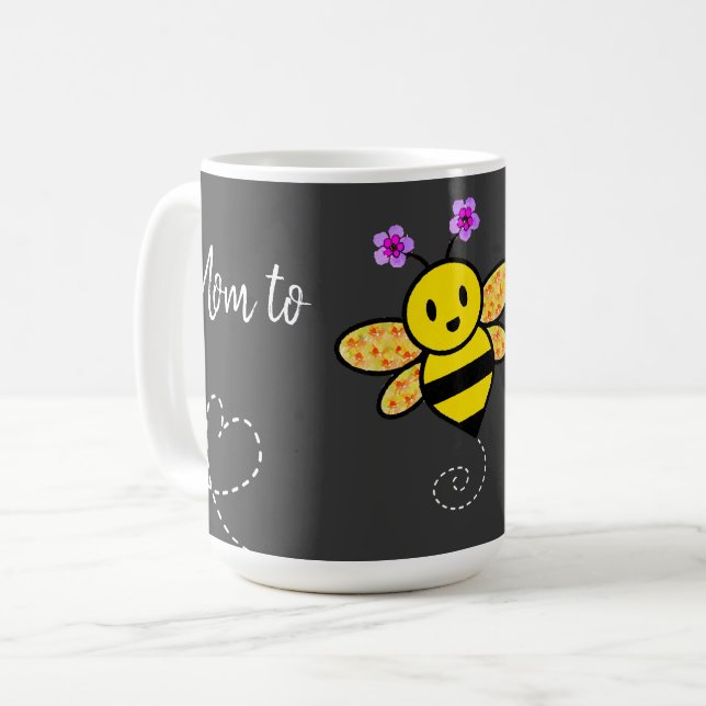 Mum to Bee  Coffee Mug (Front Left)