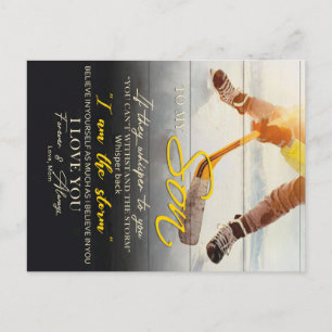 Mum To my Son Gift, Son Birthday Gift Idea Postcard