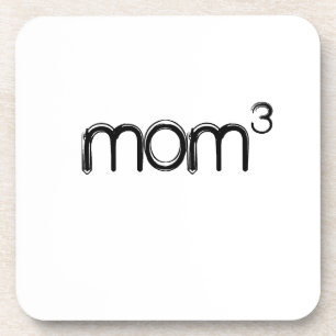 Mum to the 3rd, Mum of 3 Kids/Triplets Coaster
