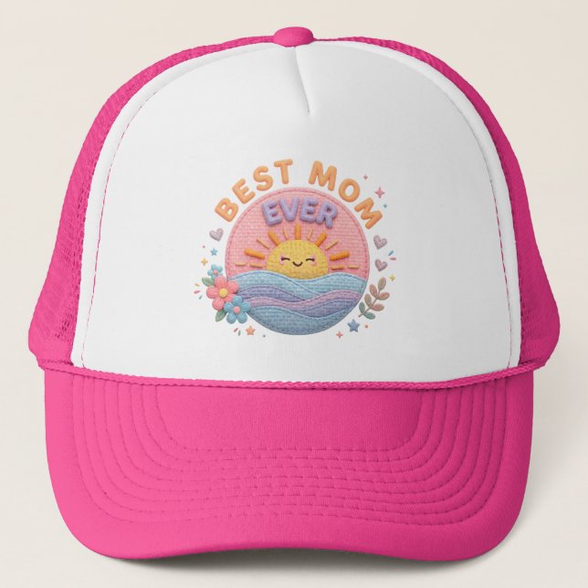Mum Trucker Hat (Front)