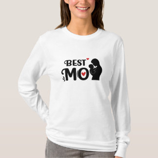 Mum Typography Elegant And Personalised Art T-Shirt