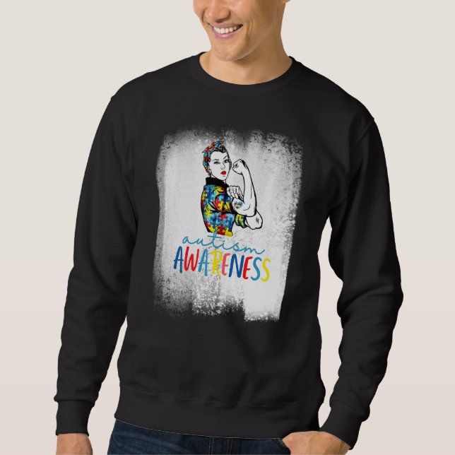 Mum Unbreakable Autism Awareness   Sweatshirt (Front)