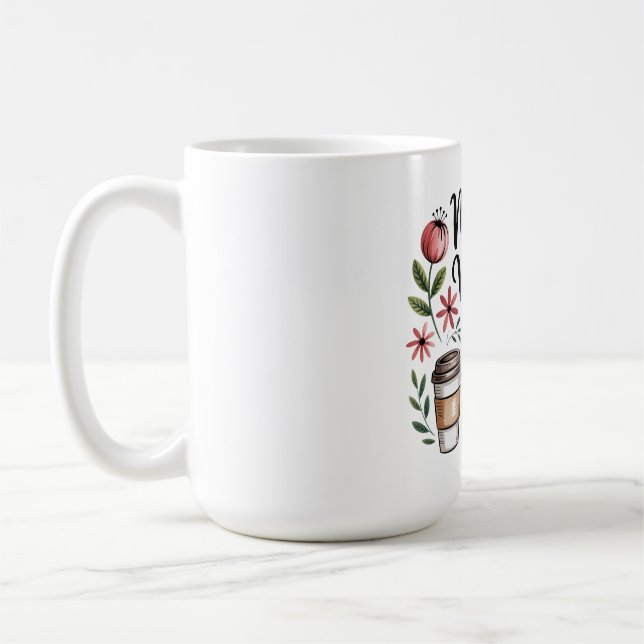 Mum Vibes Only Coffee Mug (Left)