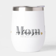 Mum We Love You Black Script