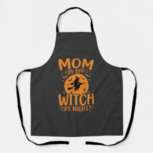 Mum Witch Halloween Design Apron
