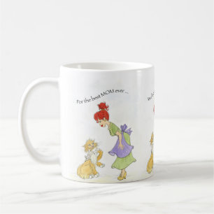 Mum with cat coffee mug