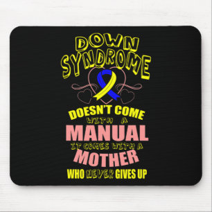 Mum World Down Syndrome Day Women Kids  Mouse Pad