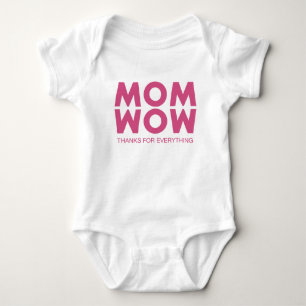 Mum, Wow! Baby Bodysuit