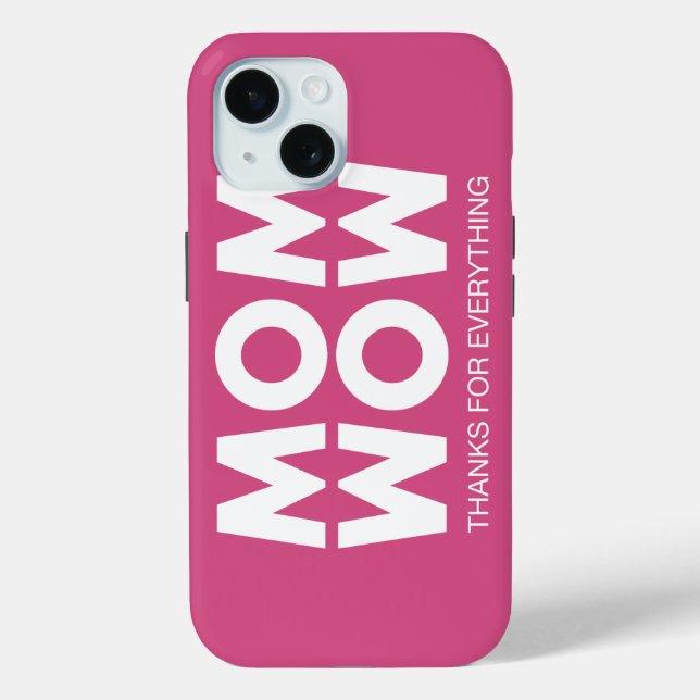 Mum, Wow! Case-Mate iPhone Case (Back)
