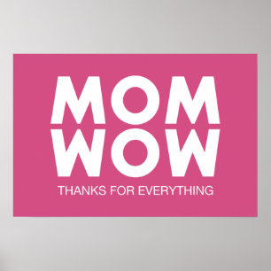 Mum, Wow! Poster