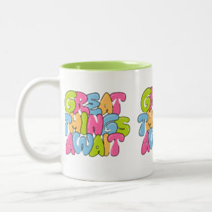 "Mum, You Are Her Wings" Two-Tone Mug – Beautiful