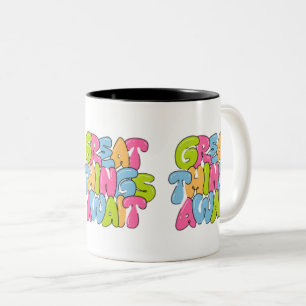 "Mum, You Are Her Wings" Two-Tone Mug – Beautiful