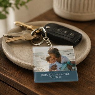 'Mum, You Are Loved' Birthday Gift Mother's Day  Key Ring