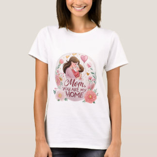 "Mum, You Are My Home" – Mother's Day Special Tee