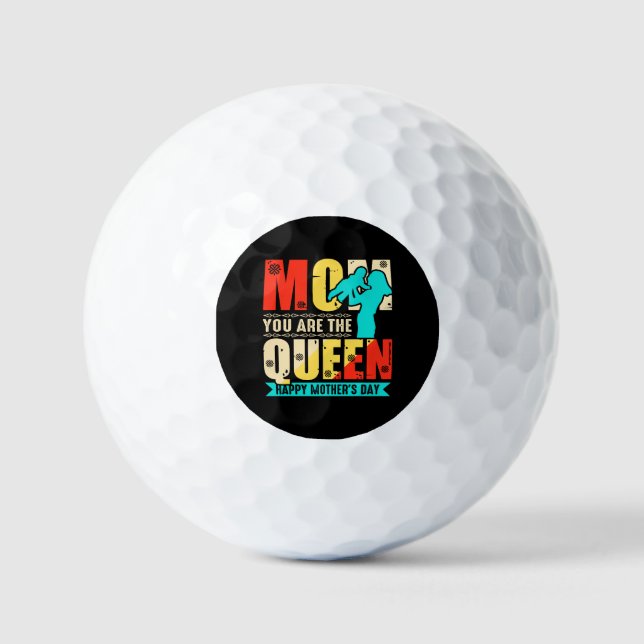 Mum You Are The Queen-67761 Golf Balls (Front)