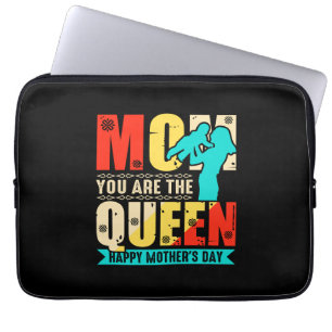 Mum You Are The Queen Laptop Sleeve