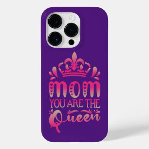 Mum You Are The Queen, Mother's Day Gift Case-Mate iPhone 14 Pro Case