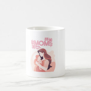 "Mum, you make the world brighter. muglady" Coffee Mug